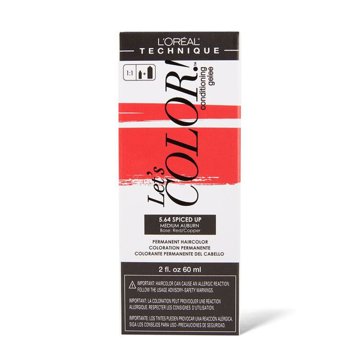 L'Oreal Lets Color 5.64 Spiced Up, 2 Oz.