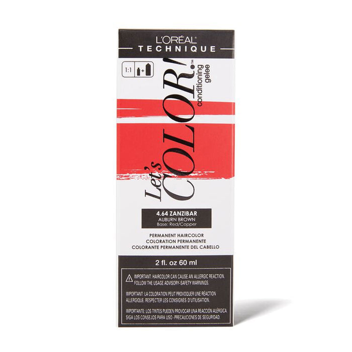 L'Oreal Lets Color 4.64 Zanzibar, 2 Oz.