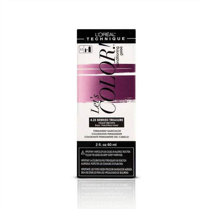 L'Oreal Lets Color 4.25 Berried Treasure, 2 Oz.