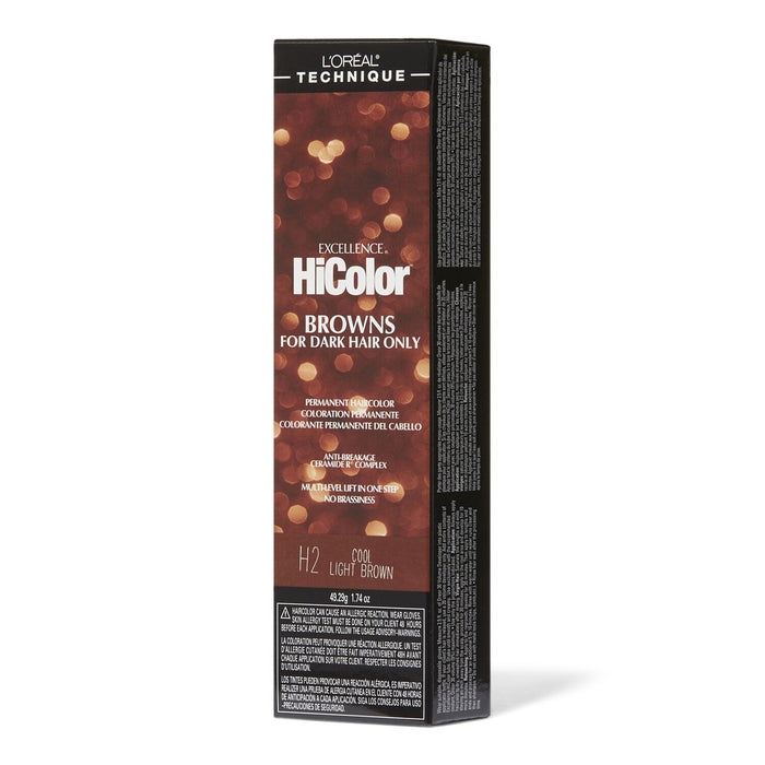 L'Oreal Excellence HiColor, Cool LIght Brown, H2
