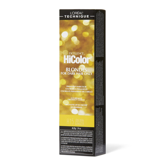 L'Oreal Excellence HiColor, Golden Ginger, H15, 1.74 oz