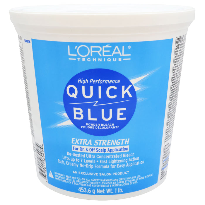 L'Oreal High Performance Quick Blue Powder Bleach 1lb, Extra Strength