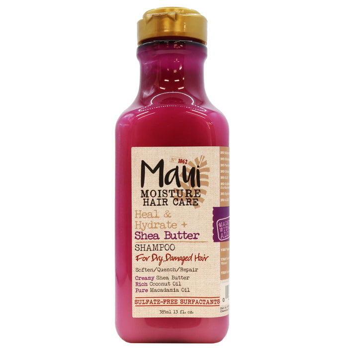Maui Moisture Hair Care Shea Butter Shampoo 13 Oz.