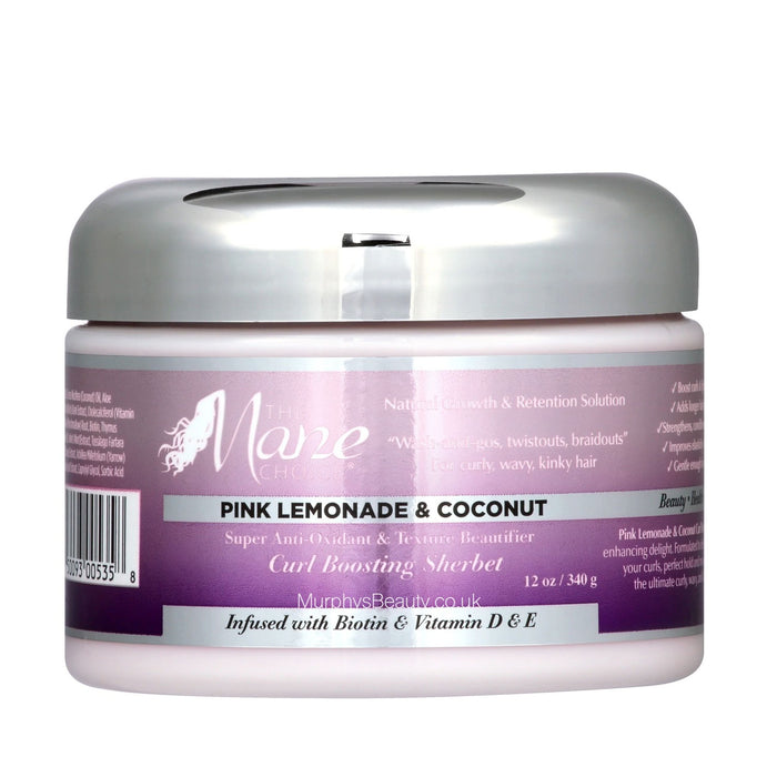 Mane Choice Pink Lemonade Coconut Curl Boostng Sherbet, 12 Oz.