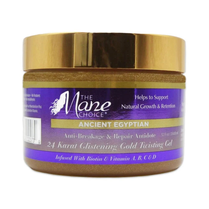 Mane Choice Ancient Egyptian 24K Glistenning Gold Twist Gel, 12 Oz.