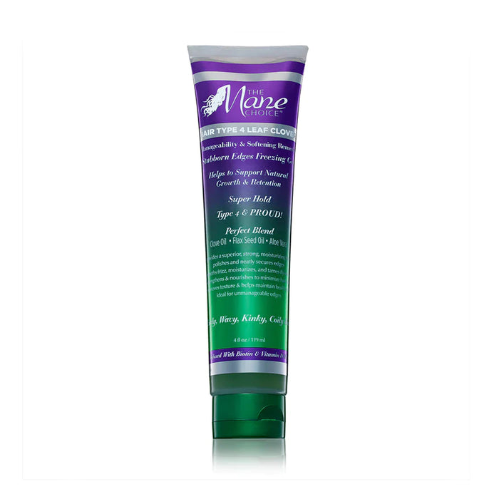 Mane Choice Hair Type 4 Leaf Clover Edges Freezing Gel 4 oz