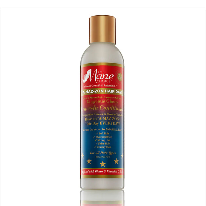 The Mane Choice A-Maz-Zon Hair Day! Gorgeous Glossy Leave-In Conditioner 8 oz