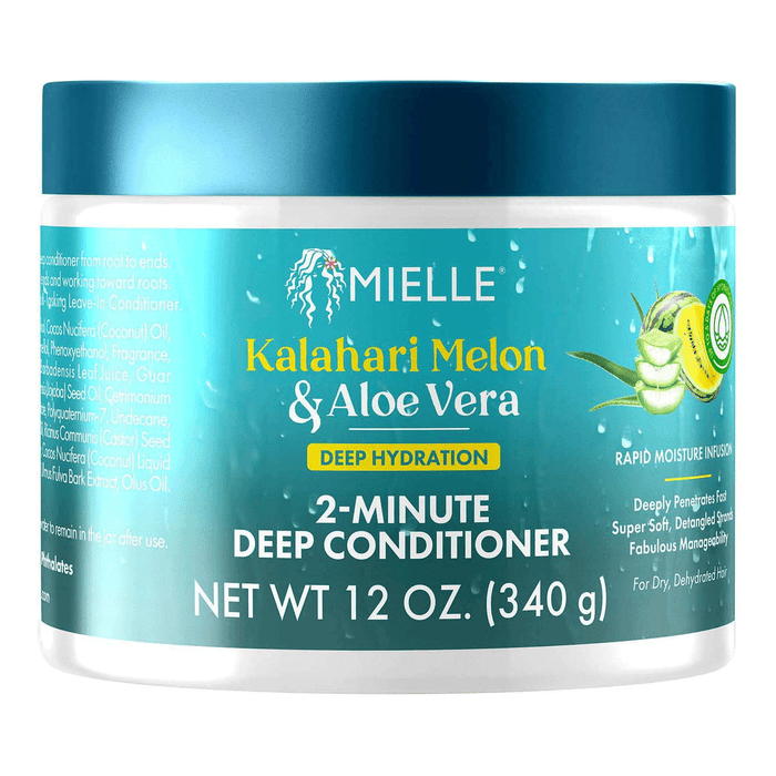 Mielle Kalahari Melon Aloe 2 Minute Deep Condtioner,12 oz