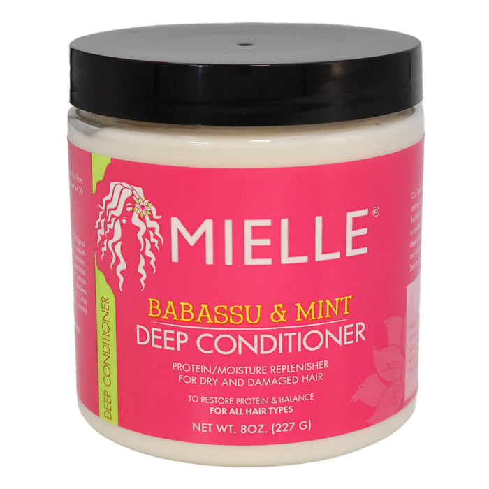 Mielle Babassu Mint Deep Conditioner, 8 Oz