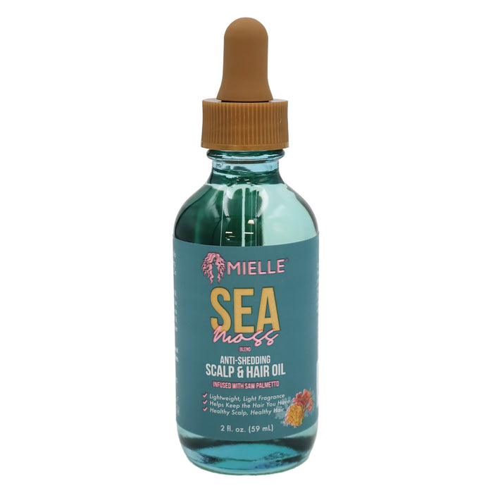 Mielle Sea Moss Anti Shedding Scalp Hair Oil, 2 Oz.