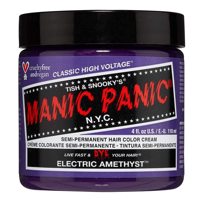 Manic Panic Semi Hair Color Electric Amethyst 110368 4oz