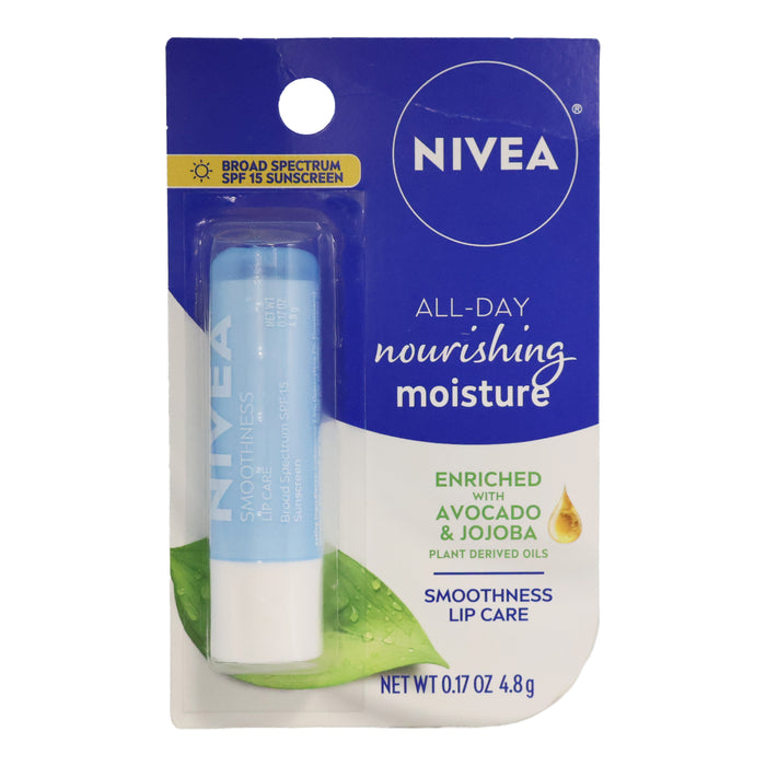 Nivea Smoothness Lip Care, 0.17 Oz.