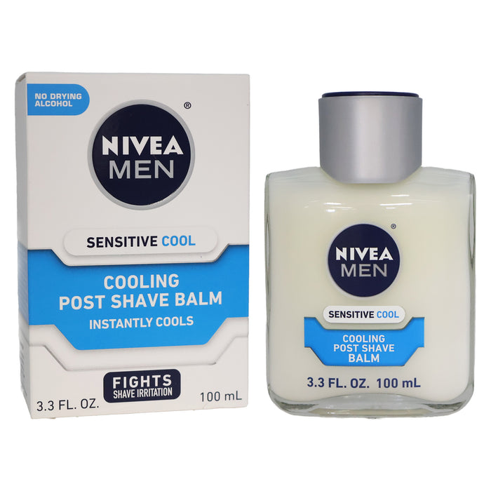 Nivea Men Sensitive Cooling Post Shave Balm, 3.3 Oz.