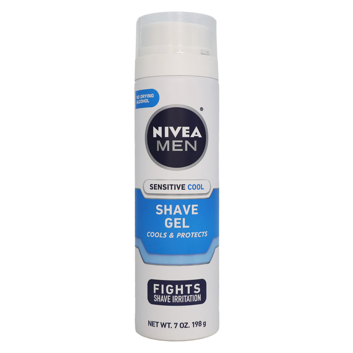 Nivea Men Sensitive Cooling Shaving Gel, 7 Oz.