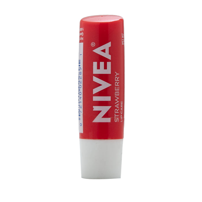 Nivea Lip Care Strawberry, 0.17 Oz.