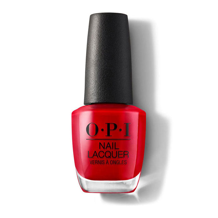 OPI Nail Lacquer Big Apple Red 15 mL. 0.5 Oz.