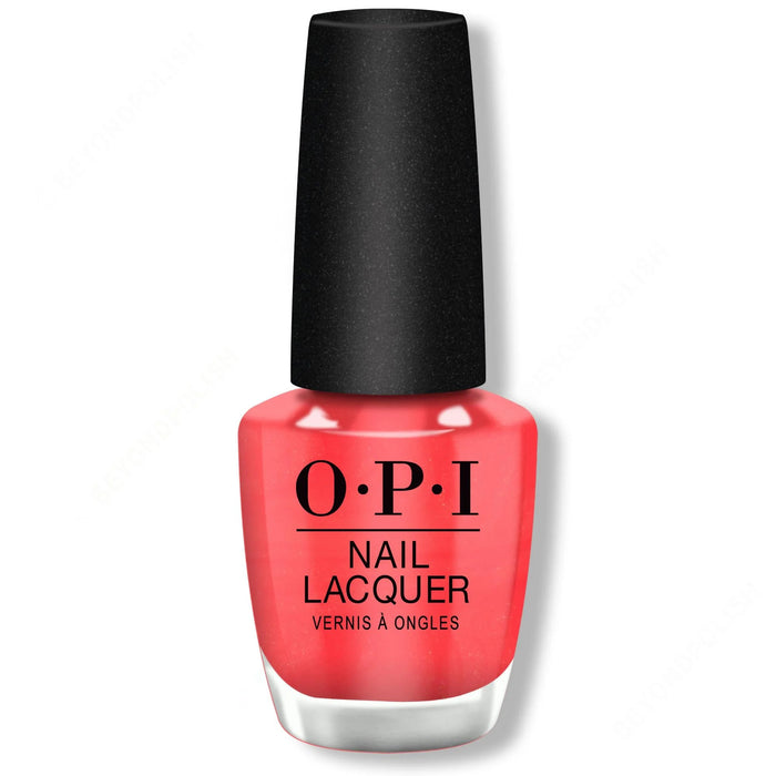OPI Nail Lacquer I Eat Mainely Lobster 15 mL. 0.5 Oz.