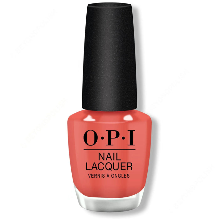 OPI Nail Lacquer Tempura-ture is Rising 15 mL. 0.5 Oz.