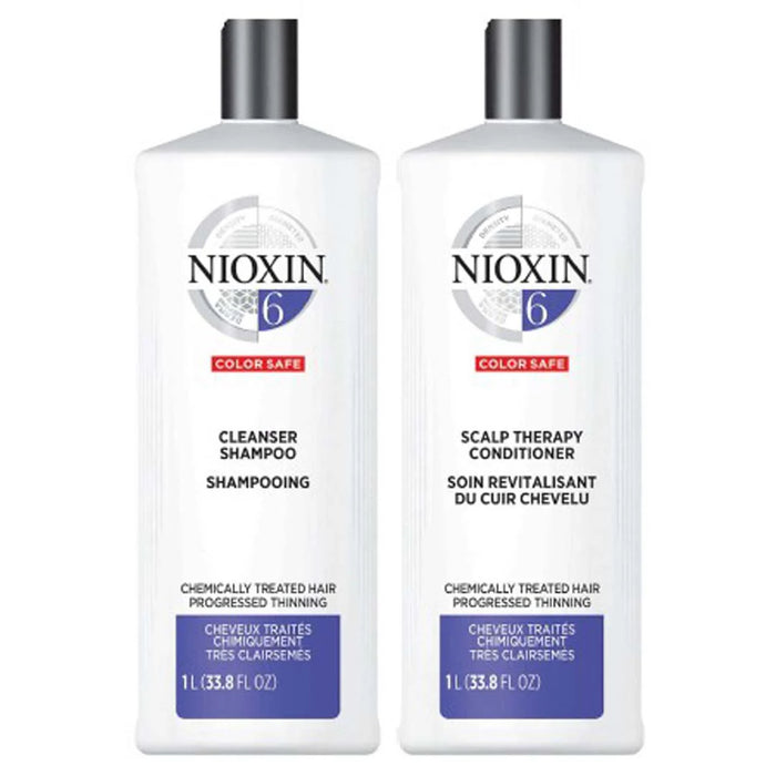 NIOXIN System 6 Liter Duo, 33.8 Oz. Each