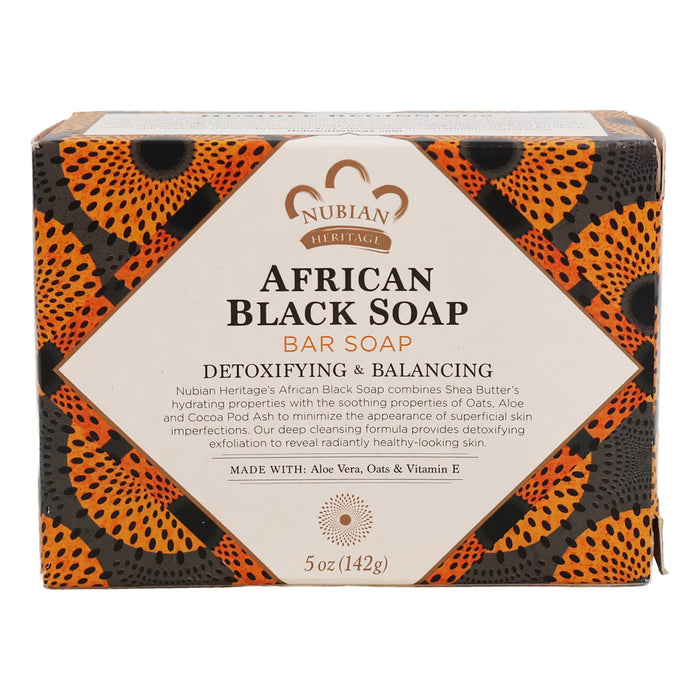 Nubian Heritage African Black Soap, 5 Oz.