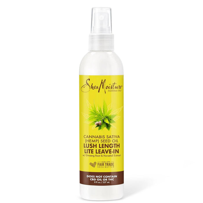 Shea Moisture Hemp Seed Oil Lush Length Lite Leave In, 8 Oz.