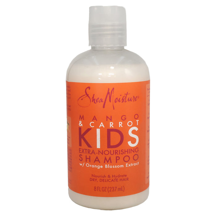 Shea Moisture Mango Carrot Kids Extra Nourishing Shampoo, 8 Oz.