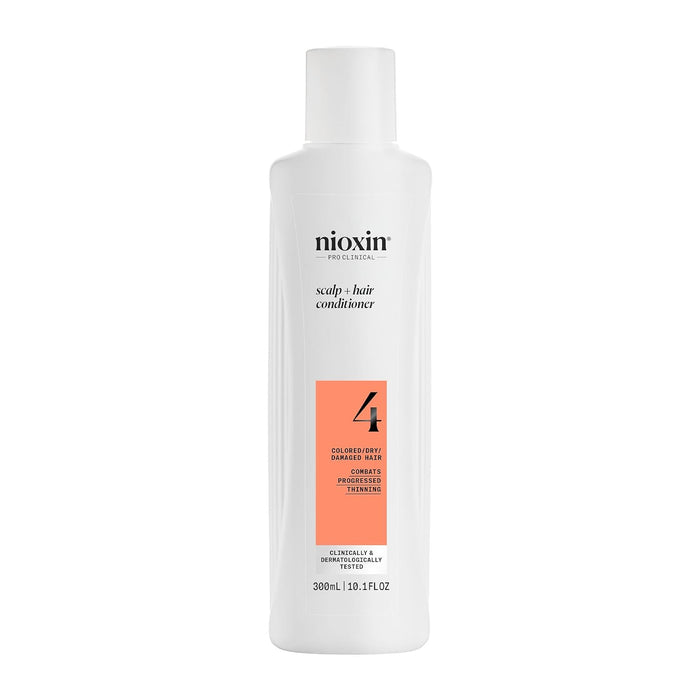 NIOXIN System 4 Conditioner For Colored Hair With Progressed Thinning, 10.1 Oz.