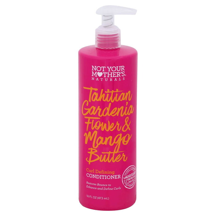 Not Your Mothers Naturals Tahitian Gardenia Flower Mango Butter Curl Defining Conditioner 16 Oz