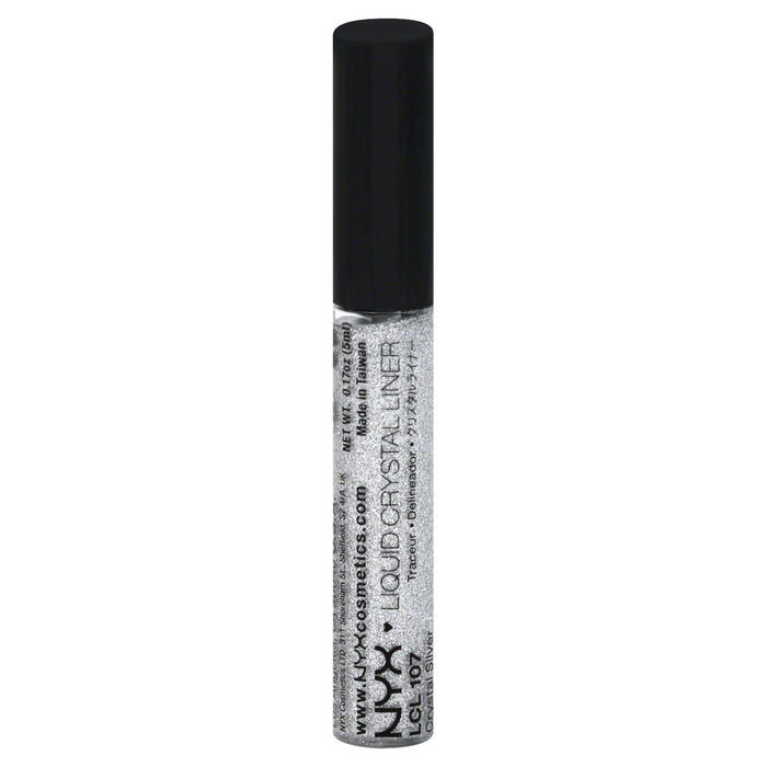 NYX Cosmetics NYX Liquid Crystal Liner, 0.17 oz, Silver