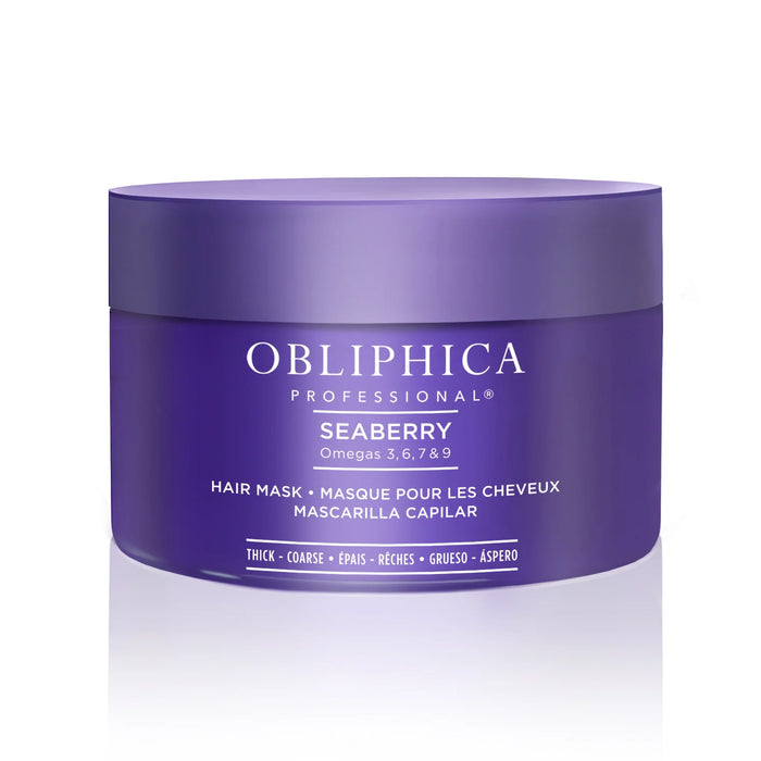 Obliphica Seaberry Mask Thick to Coarse 8.5 oz