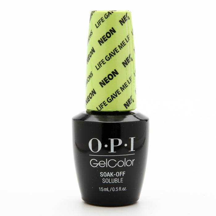 OPI- Nail Lacquer-GelColor - Life Gave Me Lemons 0.5 OZ