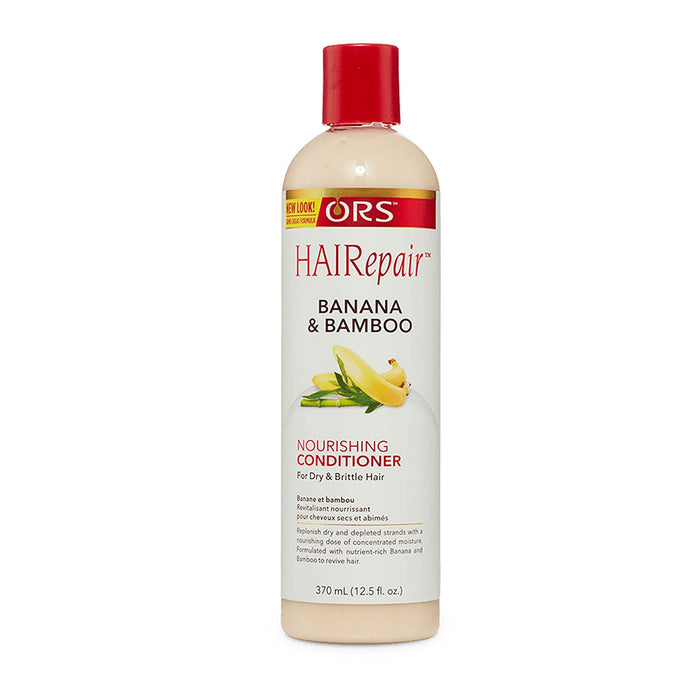 ORS Hairepair Banana And Bamboo Nourishing Conditioner, 12.5 Oz.