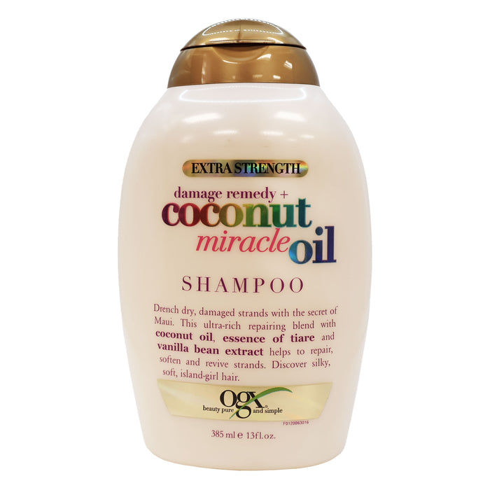 Ogx Coconut Miracle Oil Shampoo 13 Oz.