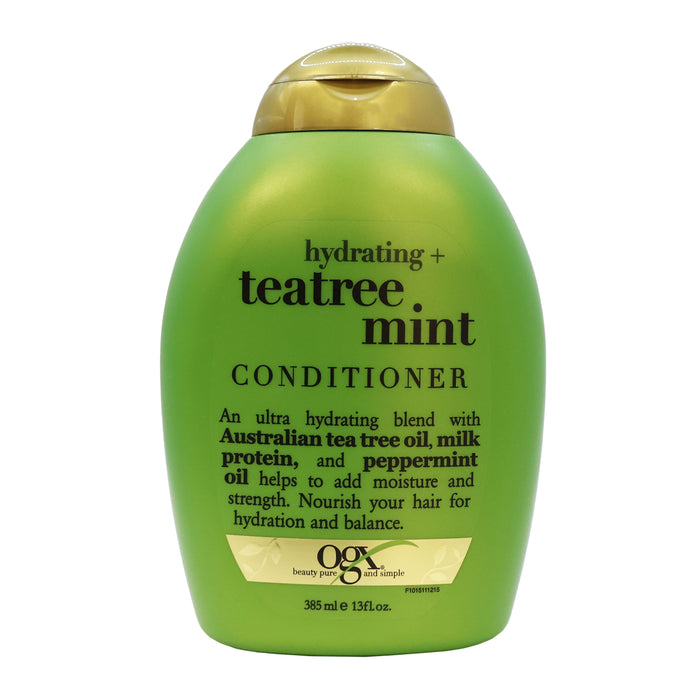 Ogx Teatree Mint Conditioner, 13 Oz.