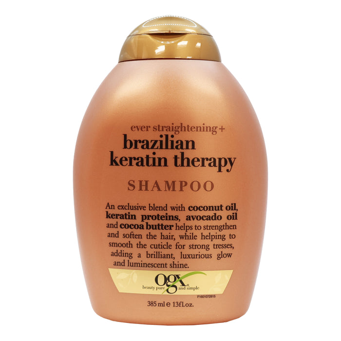 Ogx Brazilian Keratin Therapy Shampoo, 13 Oz.