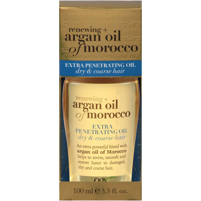 Ogx Argan Oil Of Morocco Extra Penetrating Oil 3.3 Oz.