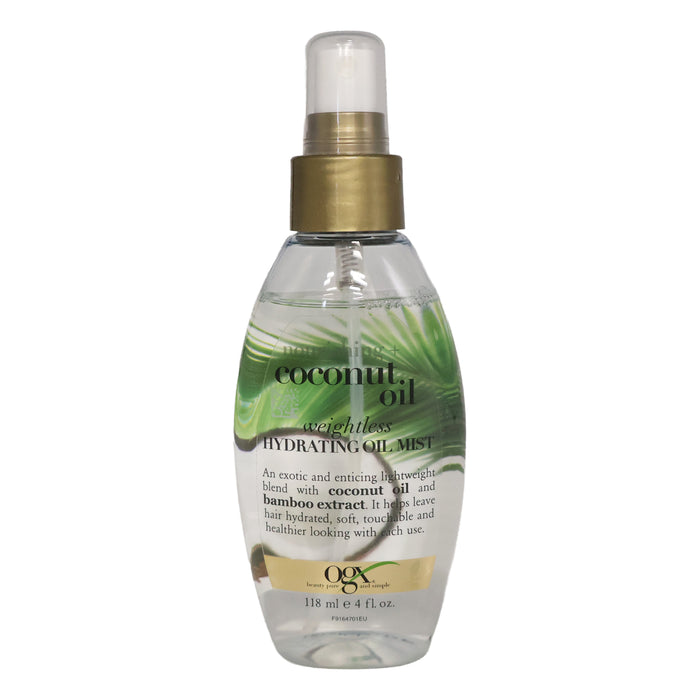 Ogx Coconut Oil Hydrating Oil Mist, 4 Oz.