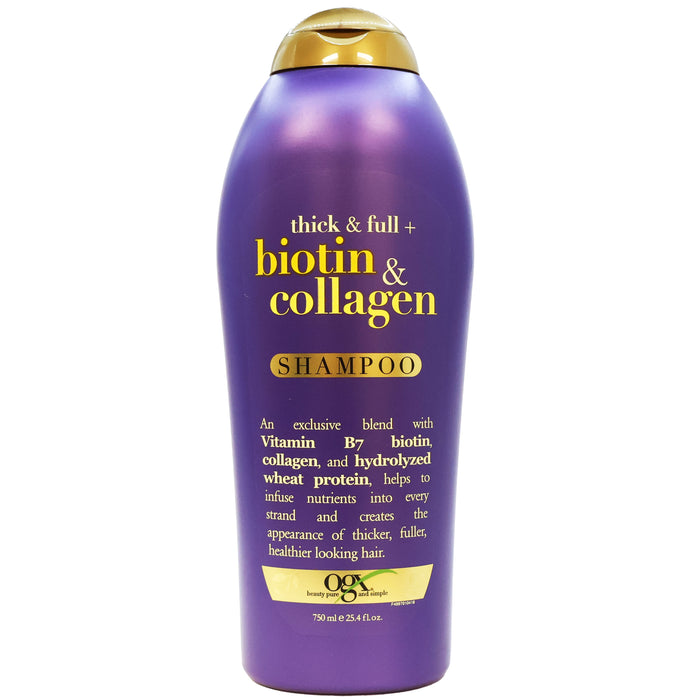 Ogx Biotin and Collagen Shampoo 25.4 Oz.