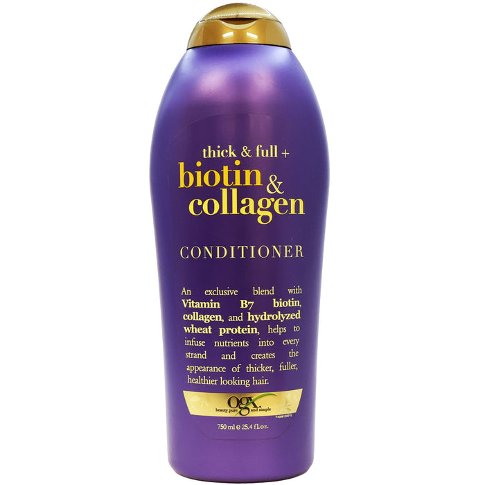 Ogx Biotin and Collagen Conditioner 25.4 Oz.