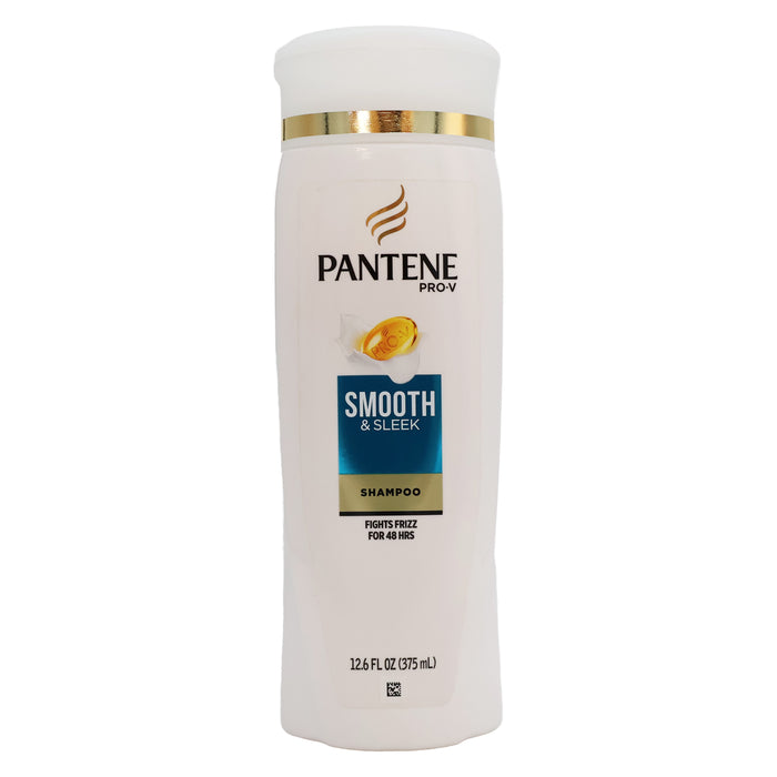 Pantene Pro V Smooth and Sleek Shampoo, 12.6 Oz.