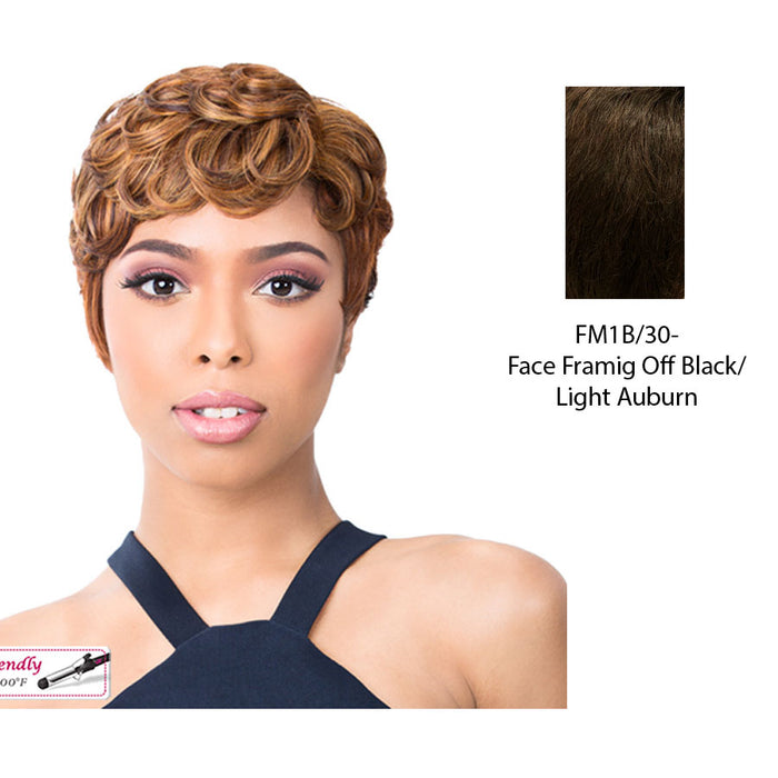 Synthetic Full Wig Pin Curl 202,Fm1B/30
