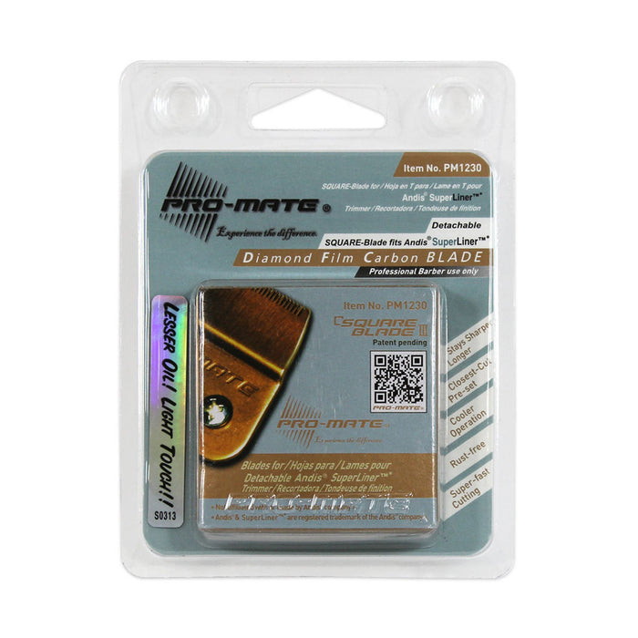 Pro Mate Square Blade Fits For Andis Super Liner