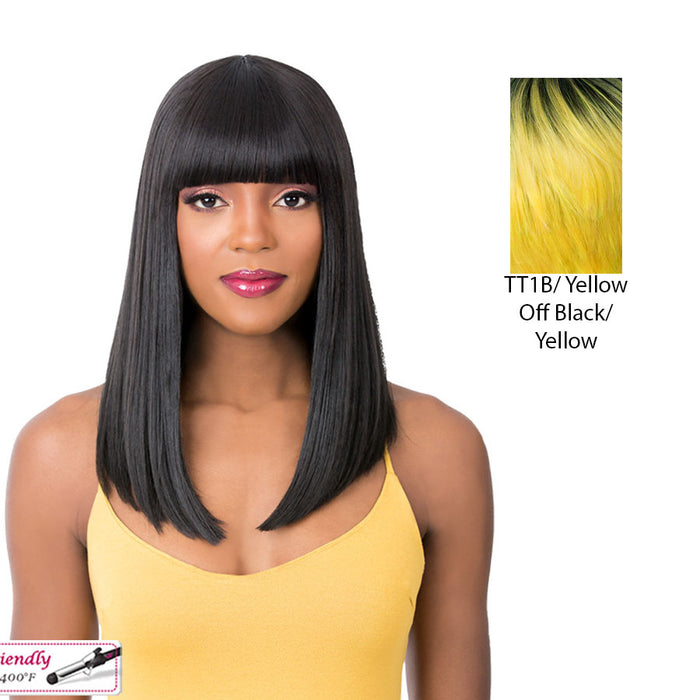 Synthetic Wig - Q Atlanta,Tt1B/Yellow