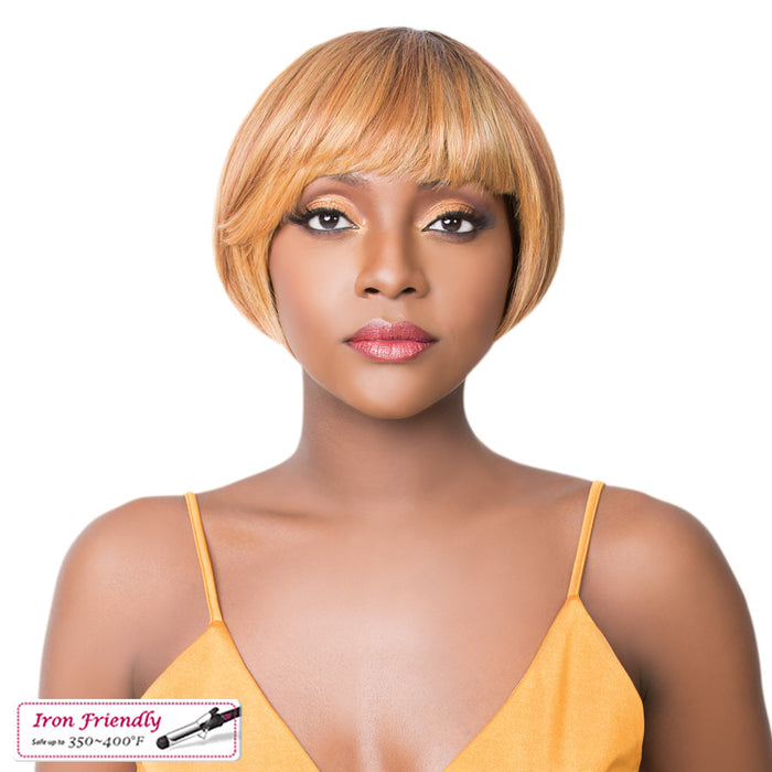 Quality Synthetic Wig Q Bory,Tt Honey Ginger