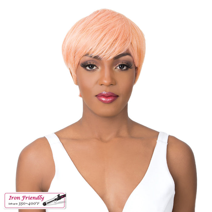 Iron Friendly Quality Wig 2020 Q Kai,Peach