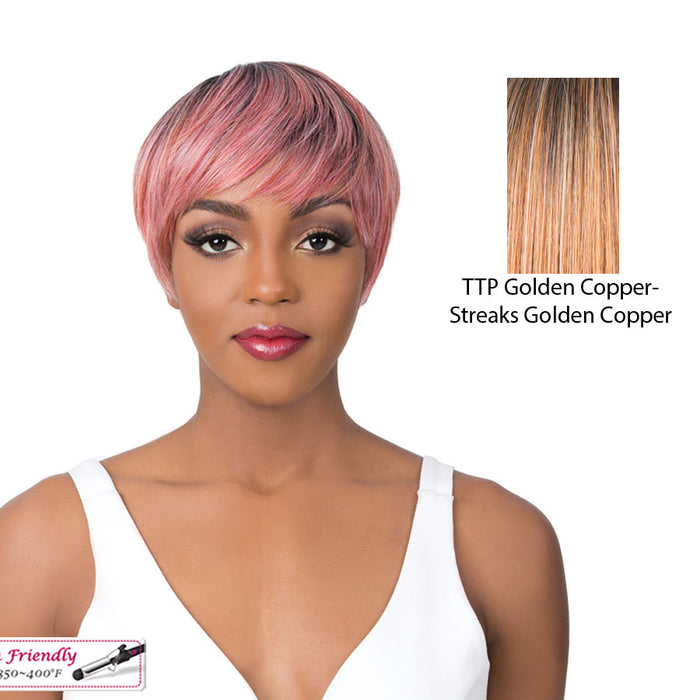 Iron Friendly Quality Wig 2020 Q Kai,Ttp Golden Copper