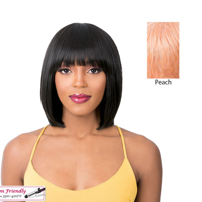 Synthetic Quality 2020 Full Wig - Q Katia,Peach