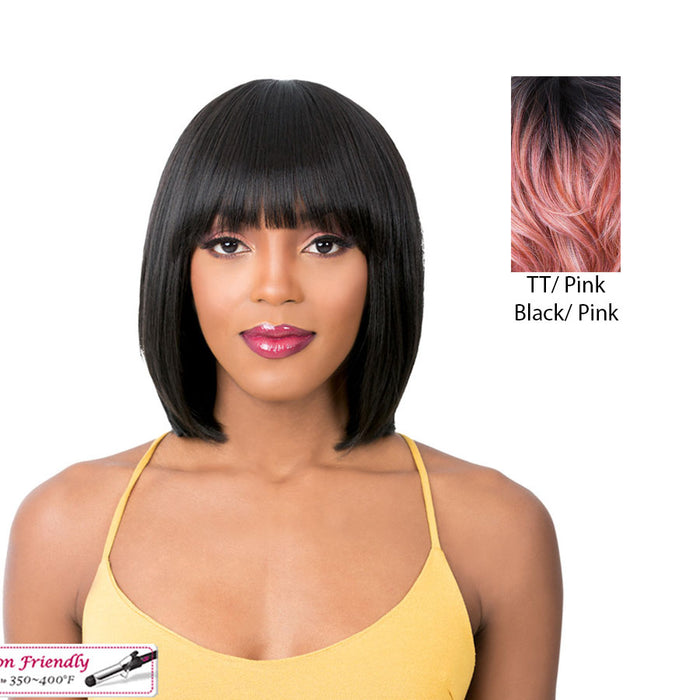 Synthetic Quality 2020 Full Wig - Q Katia,Tt Pink