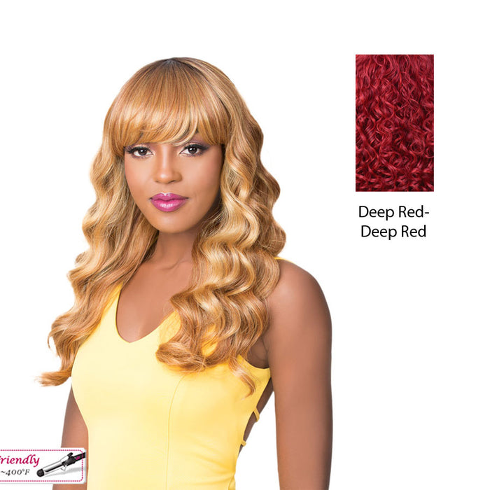 Quality Wig 2020 Wig Q Mory,Deep Red