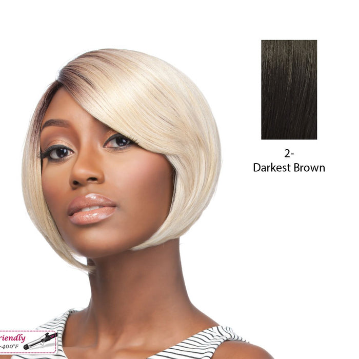 Quality Wig Q Carla,Darkest Brown
